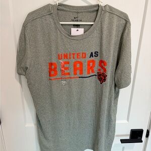 Nike Gray Chicago Bears Men's T-Shirt
